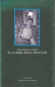J. M. Sobrer, El llibre dels oracles, 1989