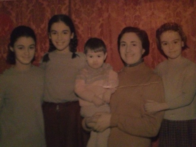 "Quatre filles i una mare..." el 1966. 