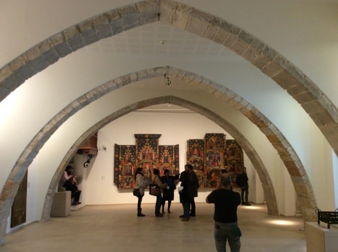 Capella gòtica de l'antic Hospital de Sant Joan (2015). Fot. Joan Duran. 