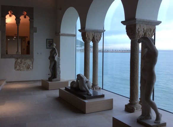 La vista espectacular des del Mirador del Museu de Maricel (2015). Fot. Joan Duran. 