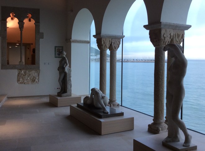 La vista espectacular des del Mirador del Museu de Maricel (2015). Fot. Joan Duran. 