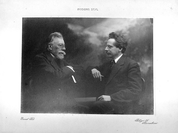 Àngel Guimerà i Enric Morera. 