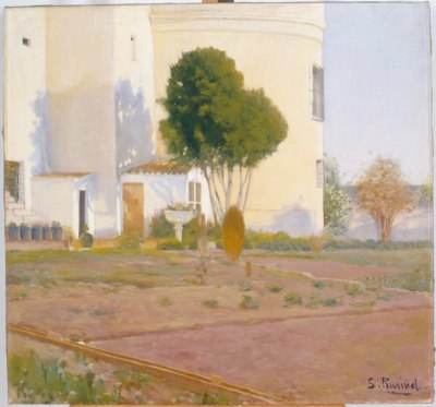 Santiago Rusiñol, L'hort del Vinyet (1892), Museu del Cau Ferrat, Sitges. 