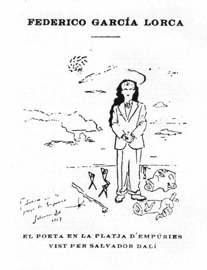 1927. FGL a la platja de Cadaqués. AA