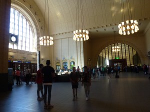 Estació de Finlàndia. Hèlsinki. Vestíbul principal (2015). Fot. Frèia Berg